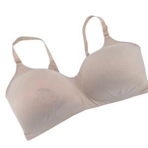 Torrid Curve 360 Back Smoothing Wireless Bra Nude Beige 40G Lightly Lined Plus